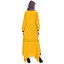 Asymmetrical Dress - Mustard Yellow Asymmetrical Dress - Mustard Yellow
